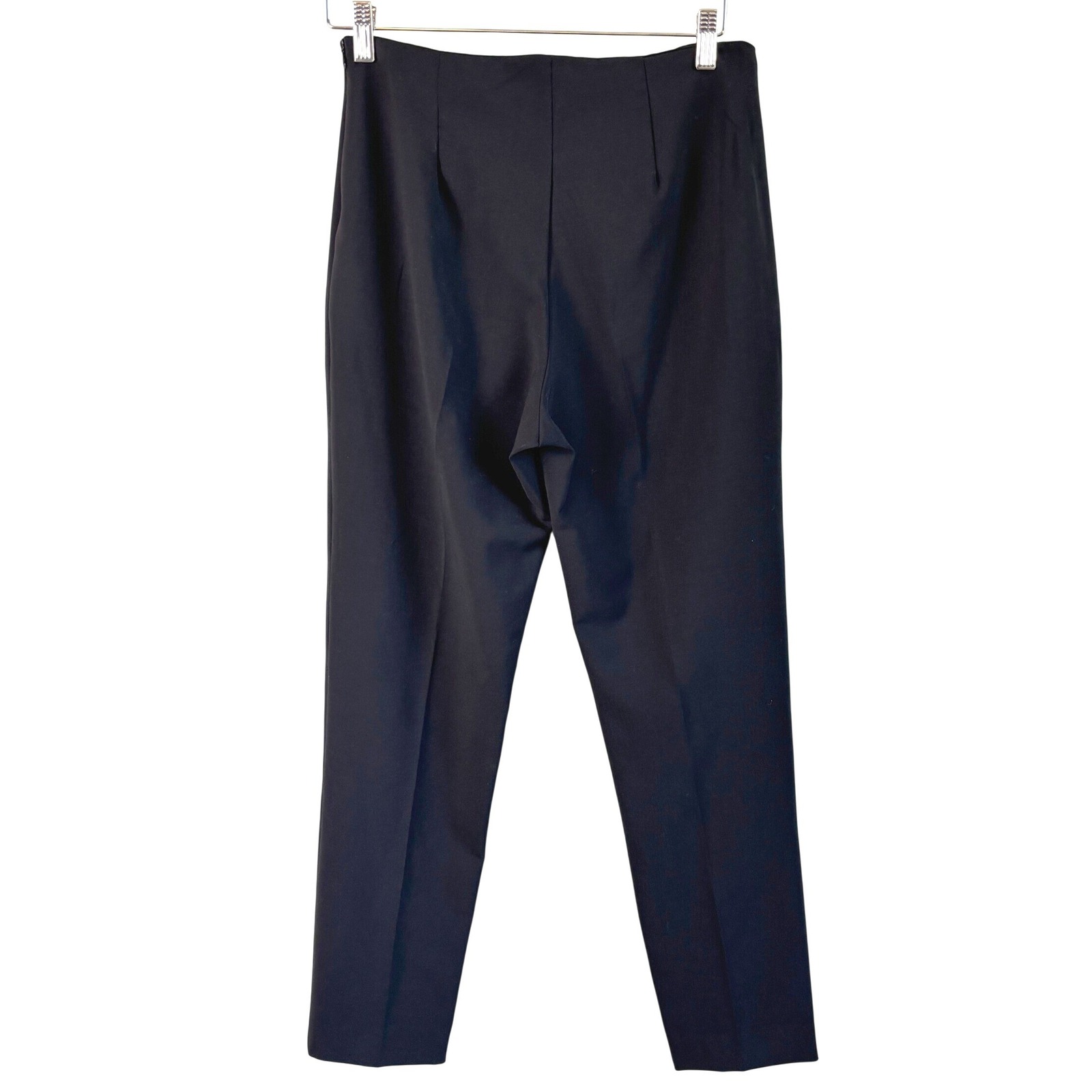 New Jarbo Perfect Side Zip Black Straight Leg Pants Size 32 Eu Fits Us 6-8 — image 5 of 8